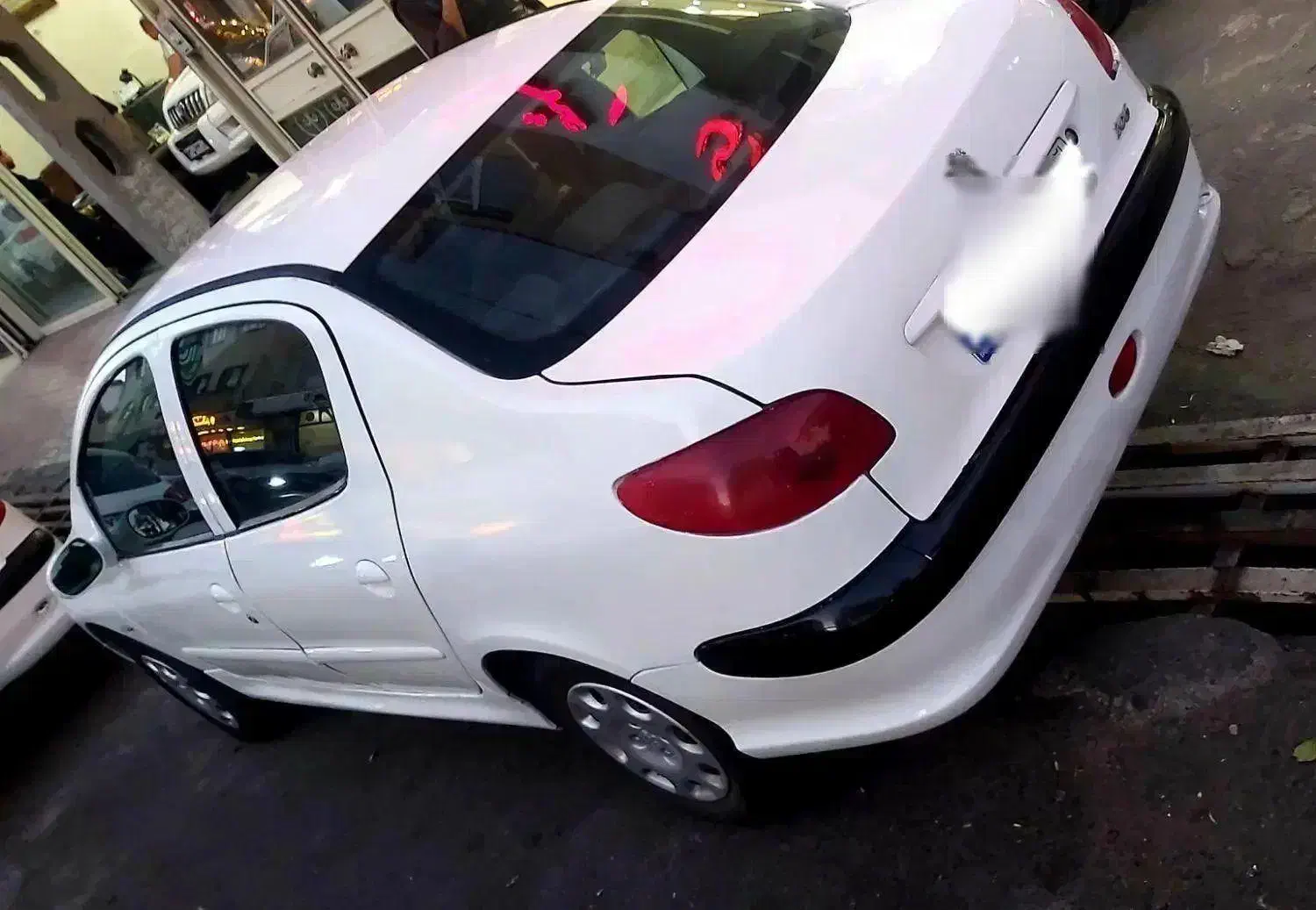 پژو ۲۰۶sd سفید موتور تیوفایو|خودرو سواری و وانت|زنجان, |دیوار