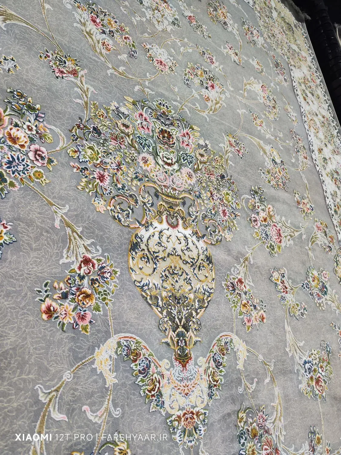 فرش۱۲متر/۱۲۰۰شانه/قیمت درب کارخانه/معتبر/کاشان|فرش|پاوه, |دیوار