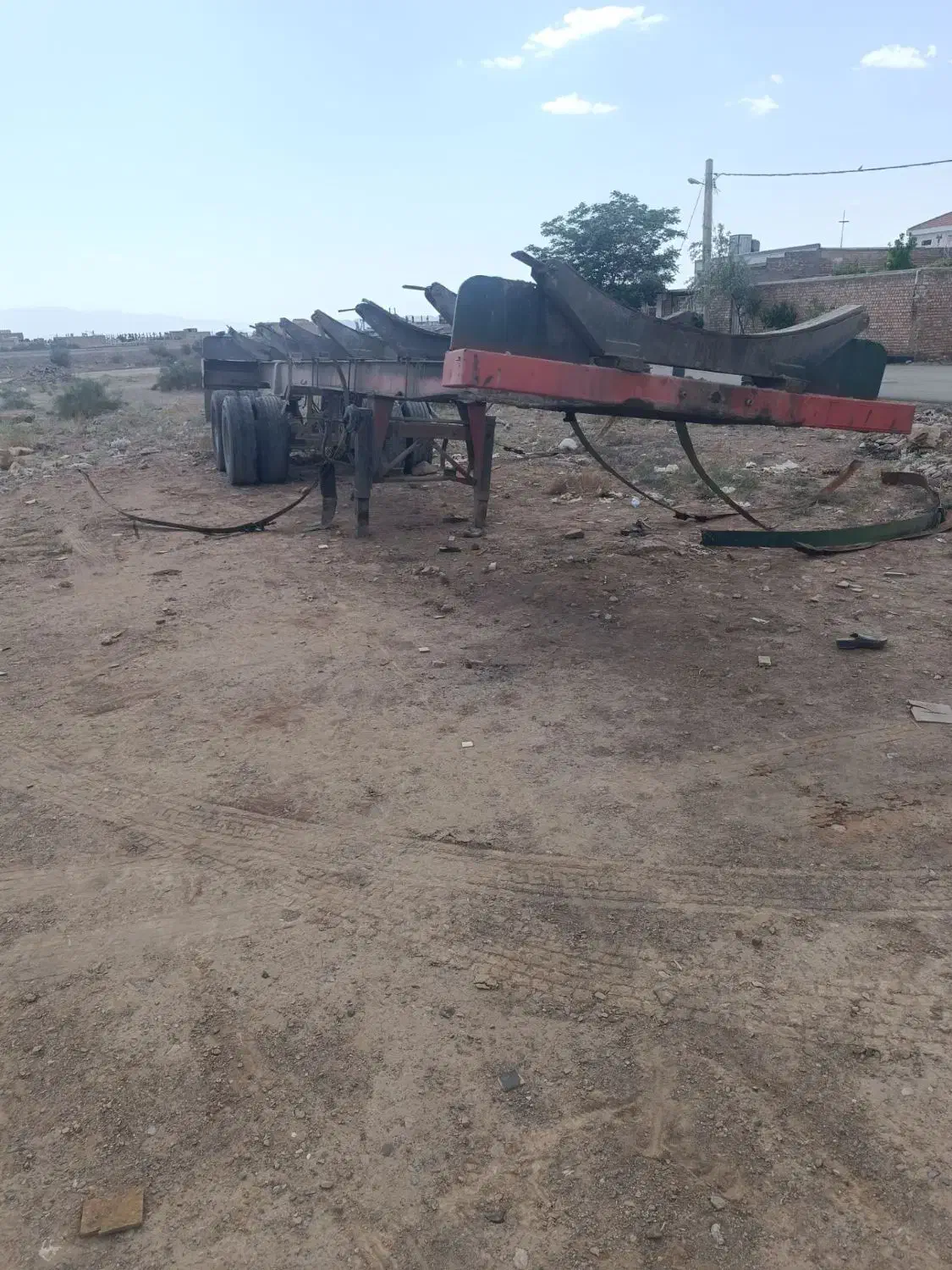 تیغه تانک دومحور  ۳۰هزارلیتری با دیاغ فنرقیچی|قطعات یدکی و لوازم جانبی|زرند, |دیوار