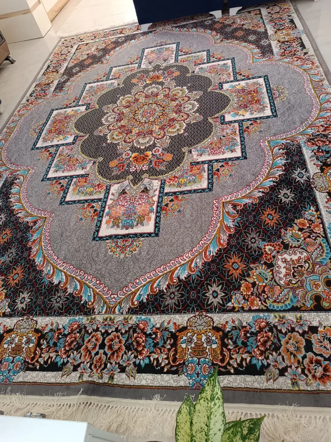 فرش ۹ متری|فرش|سنگر, |دیوار