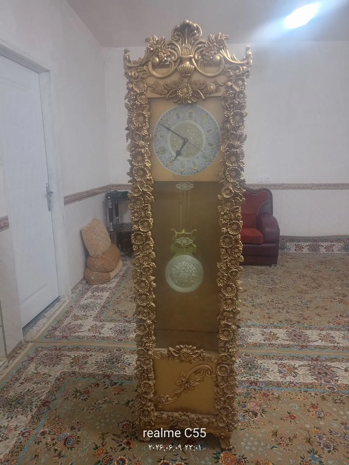 ساعت|ساعت دیواری و تزئینی|ثلاث باباجانی, |دیوار