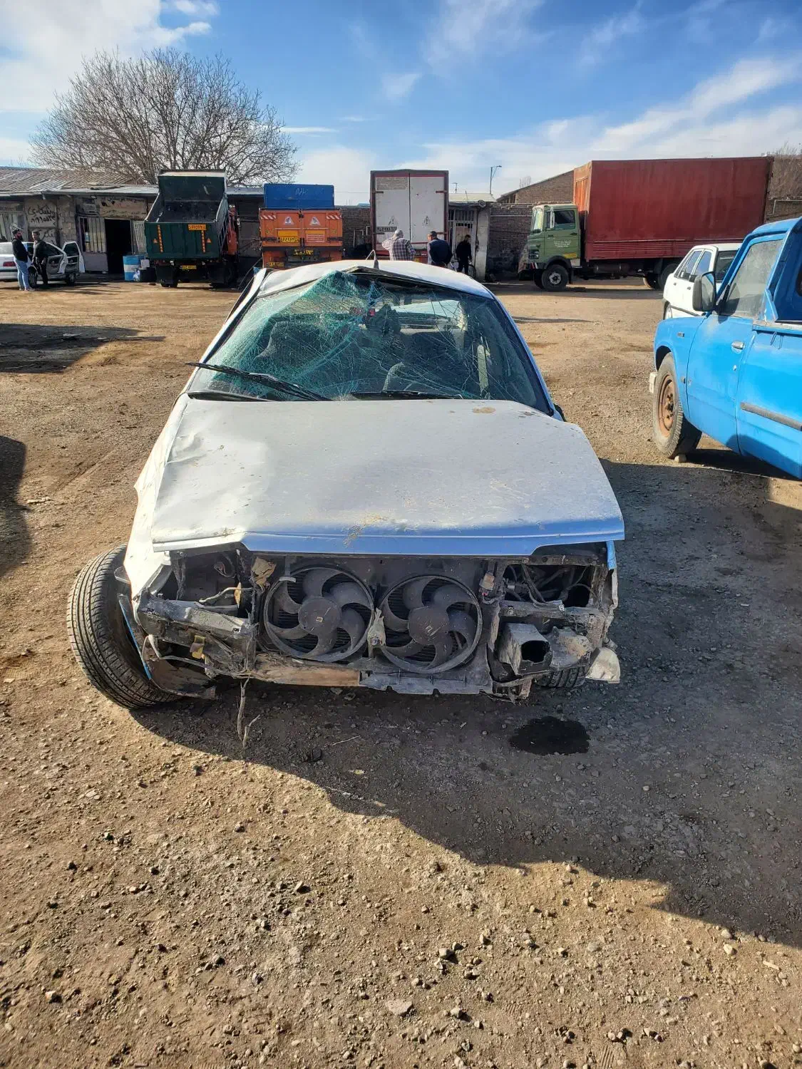 پژو ۴۰۵ تصادفی مدل ۱۳۸۷|خودرو سواری و وانت|زنجان, |دیوار