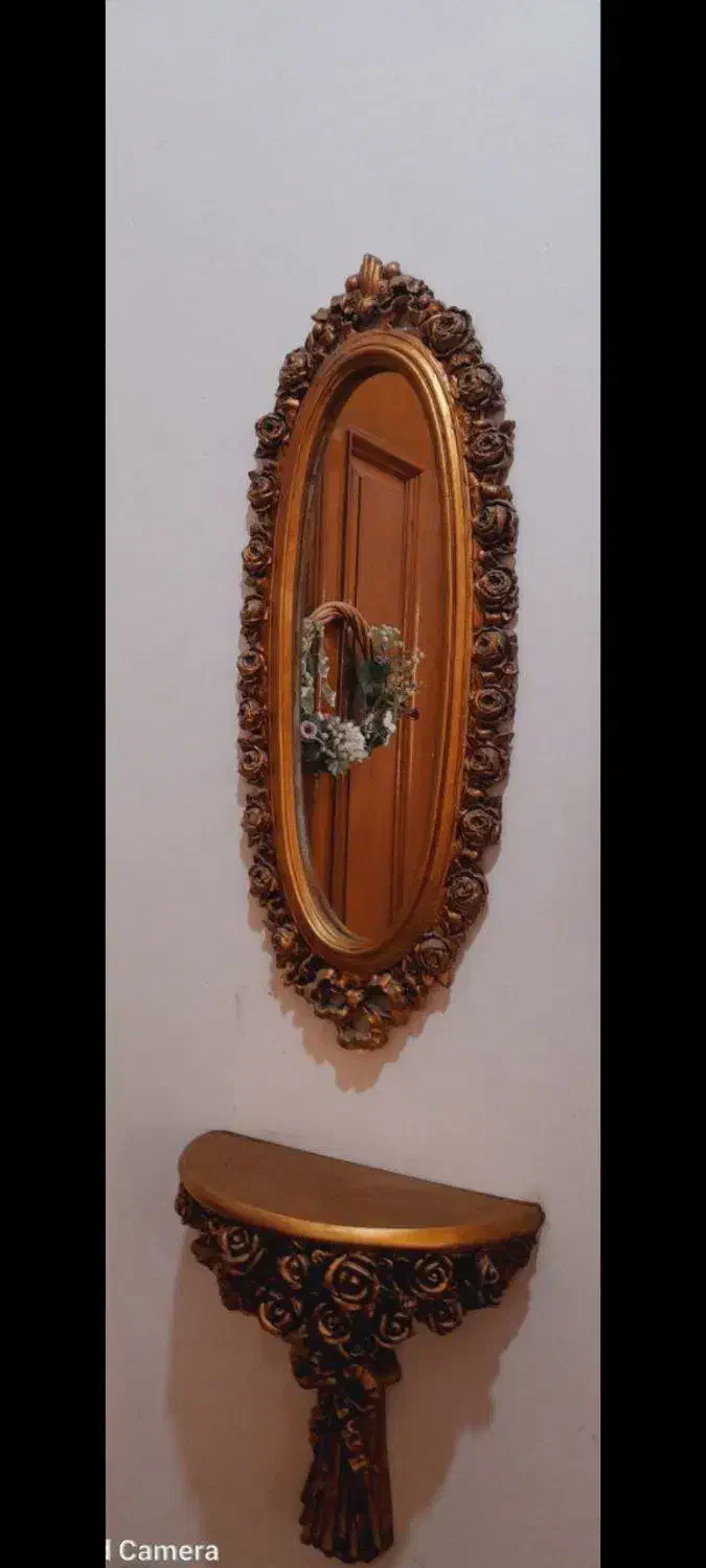 آینه و شلف|آینه|مشهد, الهیه|دیوار