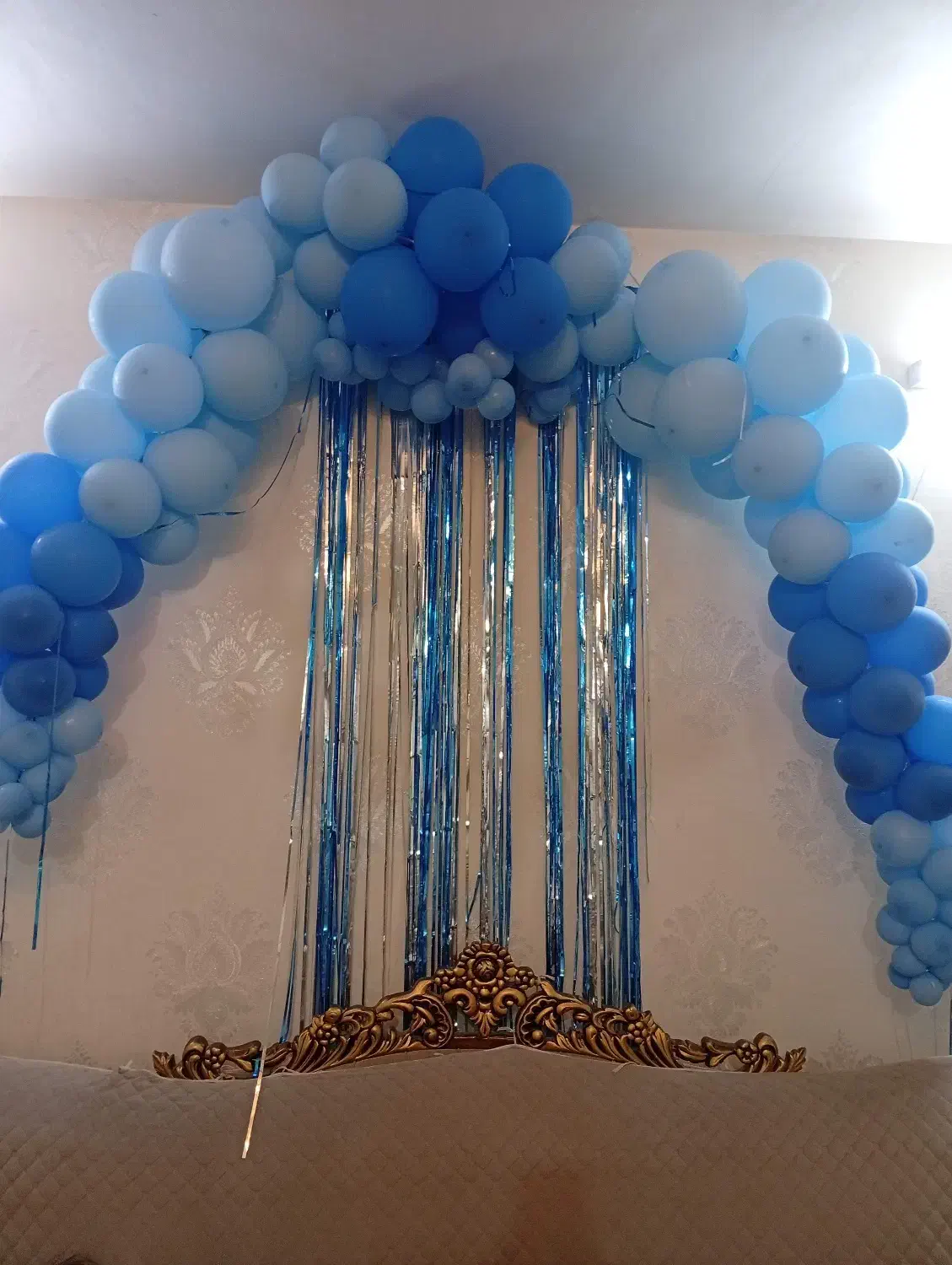 بادکنک آماده آبی رنگ|اسباببازی بچه|مشهد, هنرور|دیوار