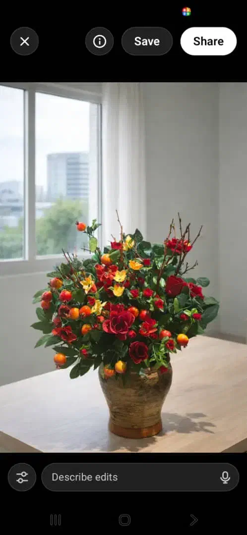 گل و ئلدان شیک و زیبا مخصوص شب یلدا|گل مصنوعی|شیراز, سیلو|دیوار