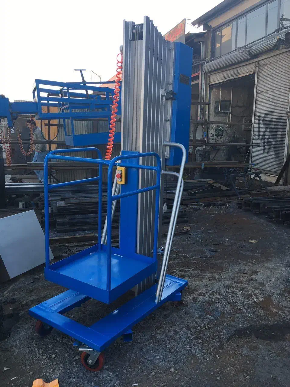 جکپالت استاکر برقی بشکه بلندکن نفربر جرثقیل بالابر|ماشین‌آلات صنعتی|تهران, آذری|دیوار