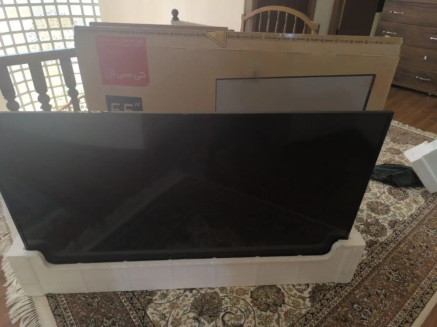 تلویزیون ال ای دی تی سی ال ۵۵اینچ|تلویزیون و پروژکتور|رفسنجان, |دیوار