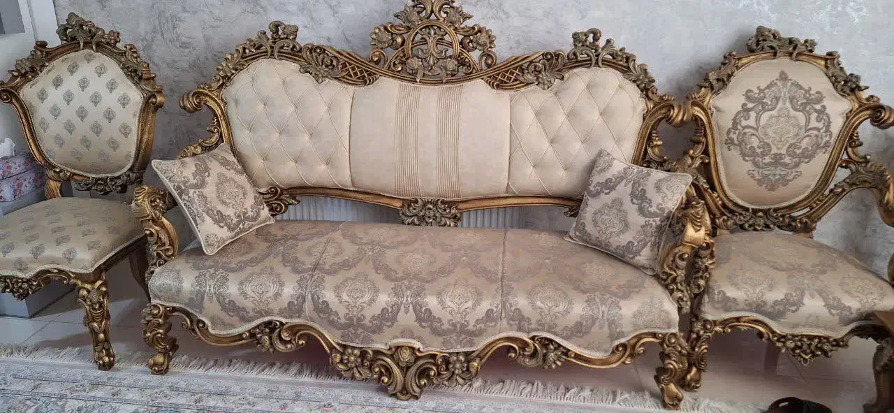 فروش مبلمان سلطنتی مارک پدیده|مبلمان خانگی و میز عسلی|شاهین‌شهر, حاجی آباد|دیوار