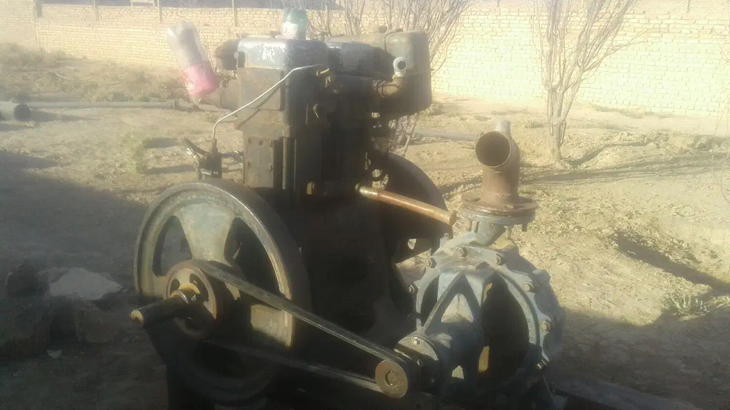 لیستر جفت سیلندراب خنک|ماشینآلات صنعتی|کاشمر, |دیوار