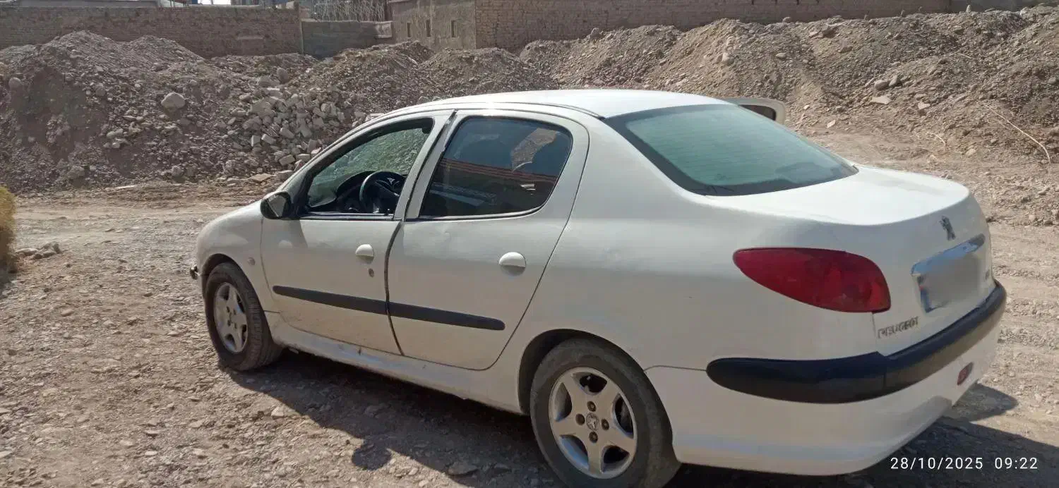 فروش پژو ۲۰۶ تیپ ۵ مدل ۸۸|خودرو سواری و وانت|بمپور, |دیوار