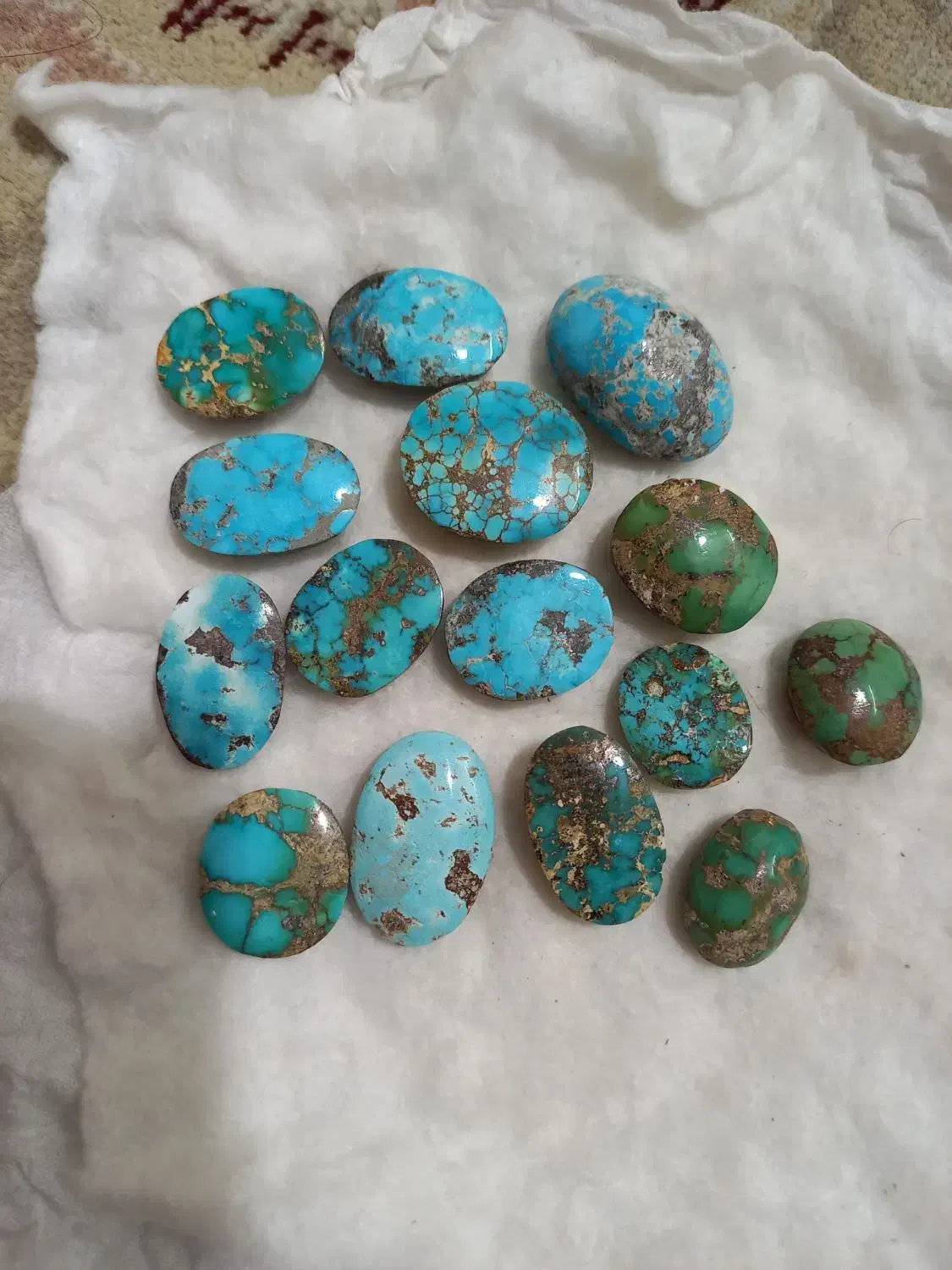 ۱۵ عدد فیروزه نیشابور|جواهرات|نیشابور, رحمت آباد|دیوار