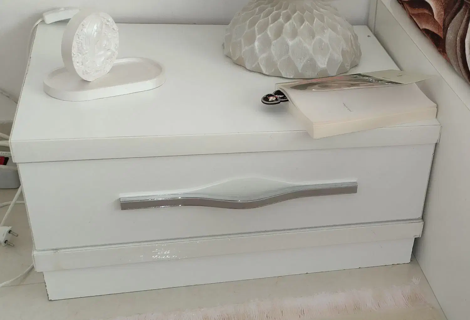 تخت دو نفره با پاتختی|تخت و سرویس خواب|گرگان, |دیوار