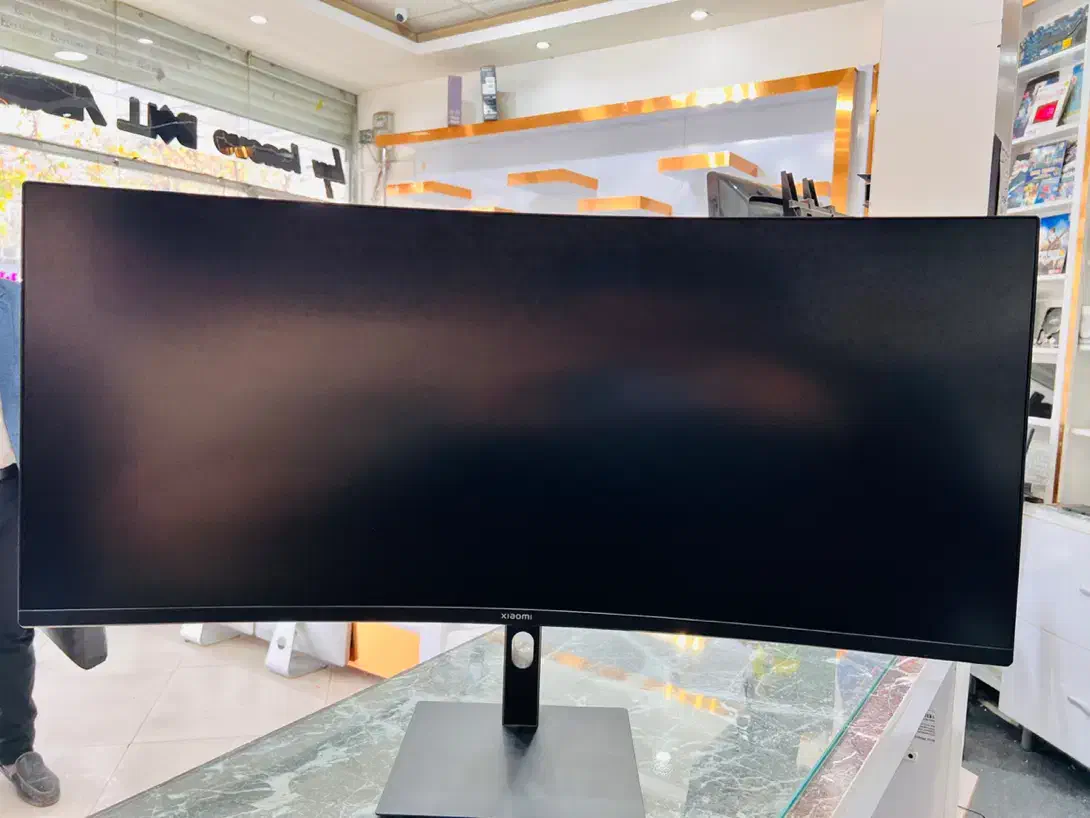 مانیتور منحنی ۳۴ اینچ 4k شیامی / در حد نو|قطعات و لوازم جانبی رایانه|مشهد, دانشجو|دیوار