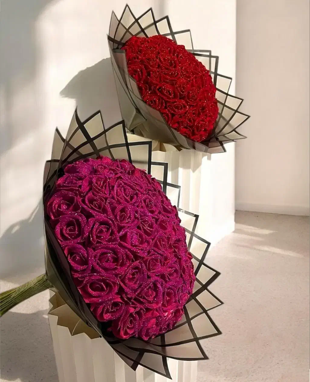 دسته گل روبانی جذاب و شیک|گل مصنوعی|قم, شاه ابراهیم|دیوار