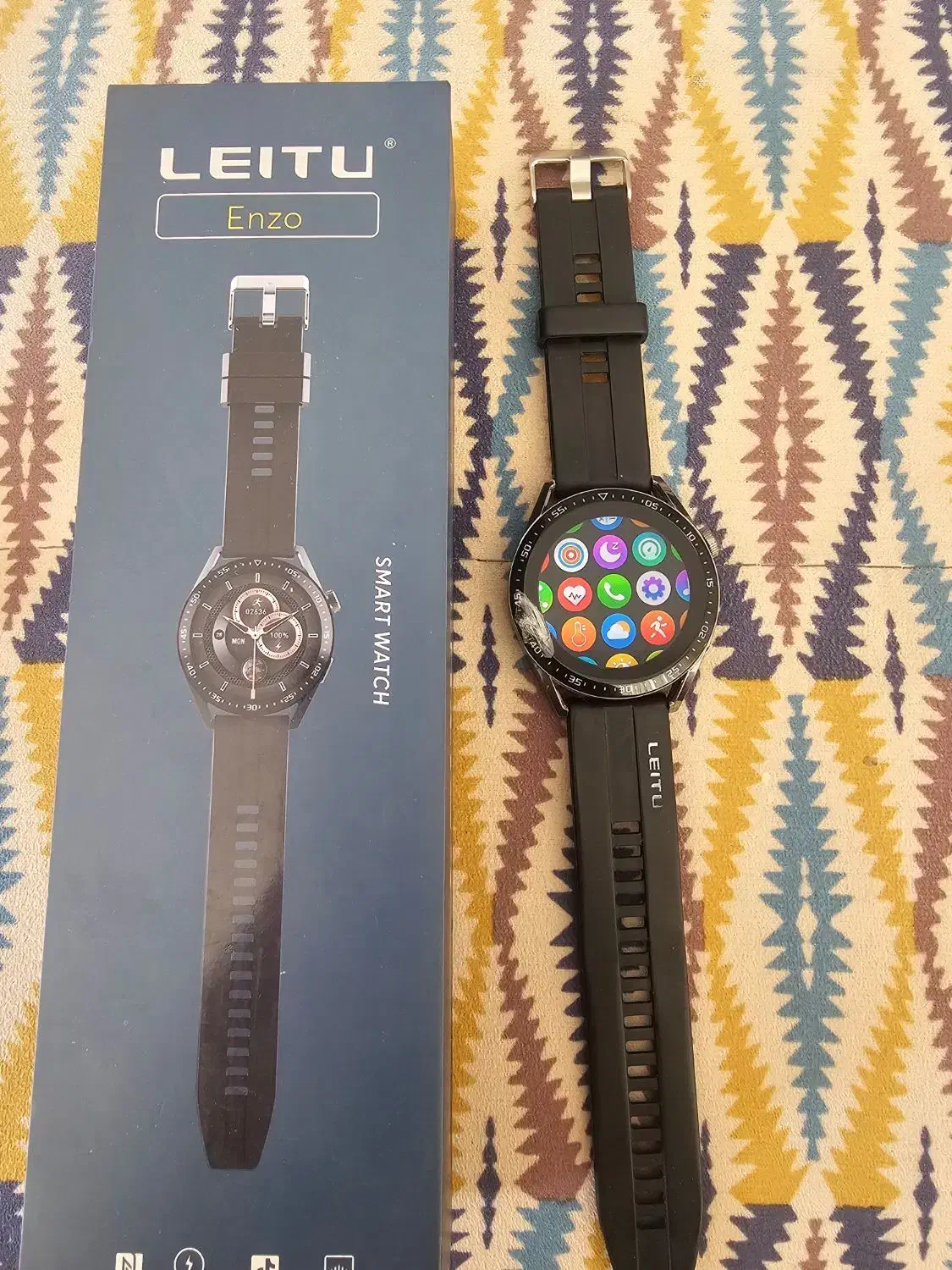 ساعت هوشمند enzo leitu|لوازم جانبی موبایل و تبلت|شیراز, شهرک گلستان شمالی|دیوار