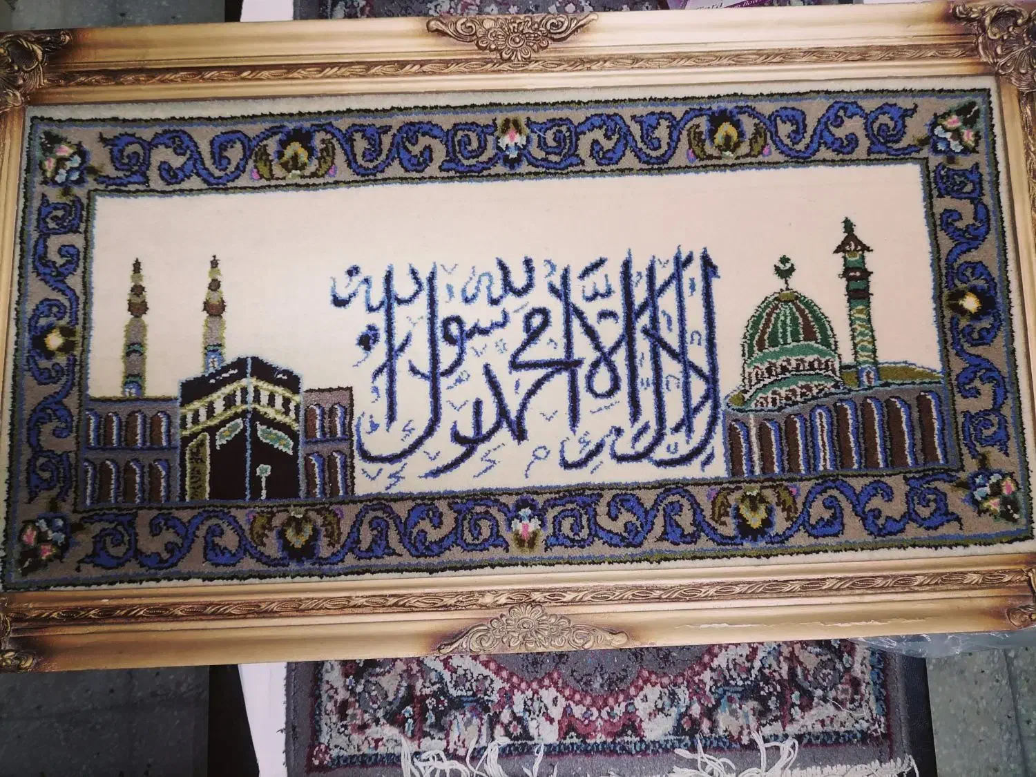 تابلو فرش دست باف|تابلو فرش|کاشان, ۲۲ بهمن|دیوار