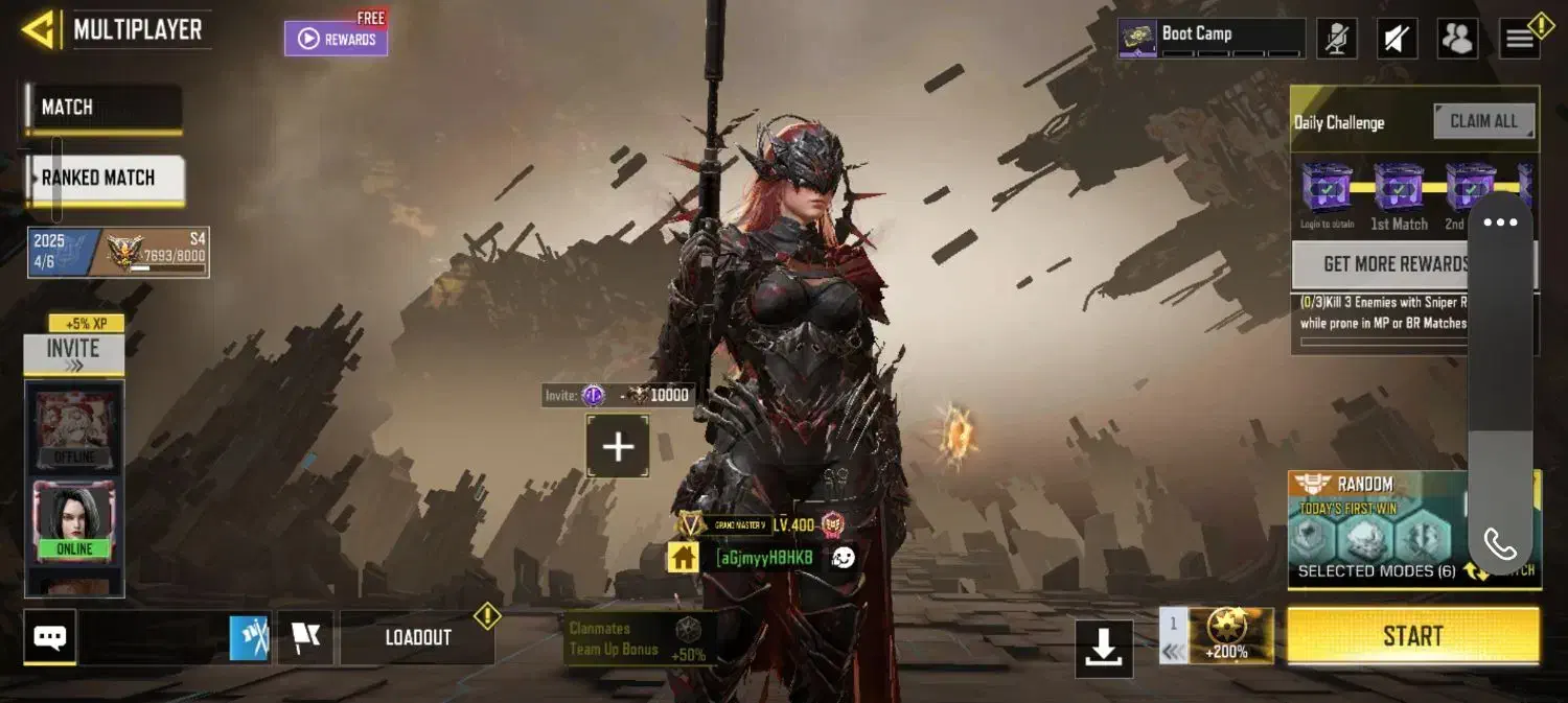 اکانت کالاف موبایل|کنسول، بازی ویدئویی و آنلاین|چمستان, |دیوار