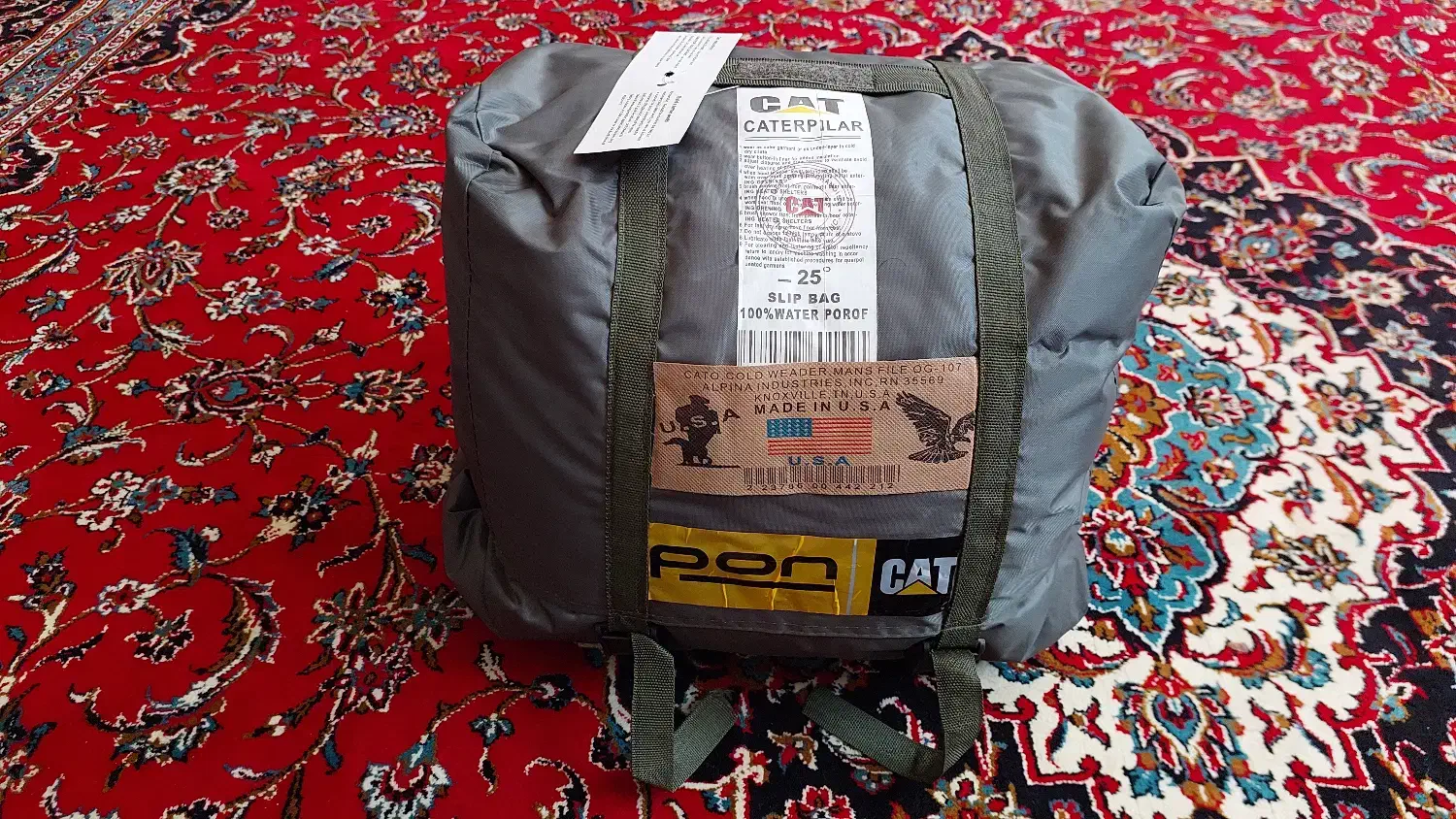 کیسه خواب آمریکایی کاترپیلار|کوهنوردی و کمپینگ|قم, حنیف نژاد|دیوار