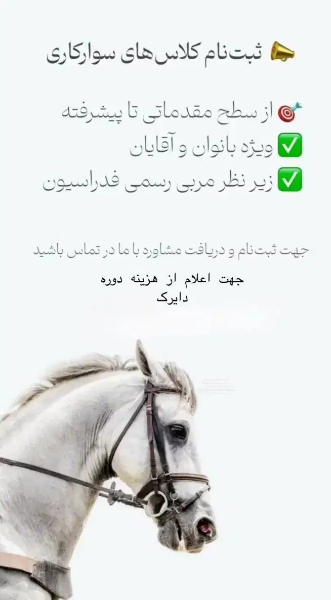 آموزش سوارکاری بانوان و کودکان 7سال به بالا|خدمات آموزشی|سنندج, |دیوار