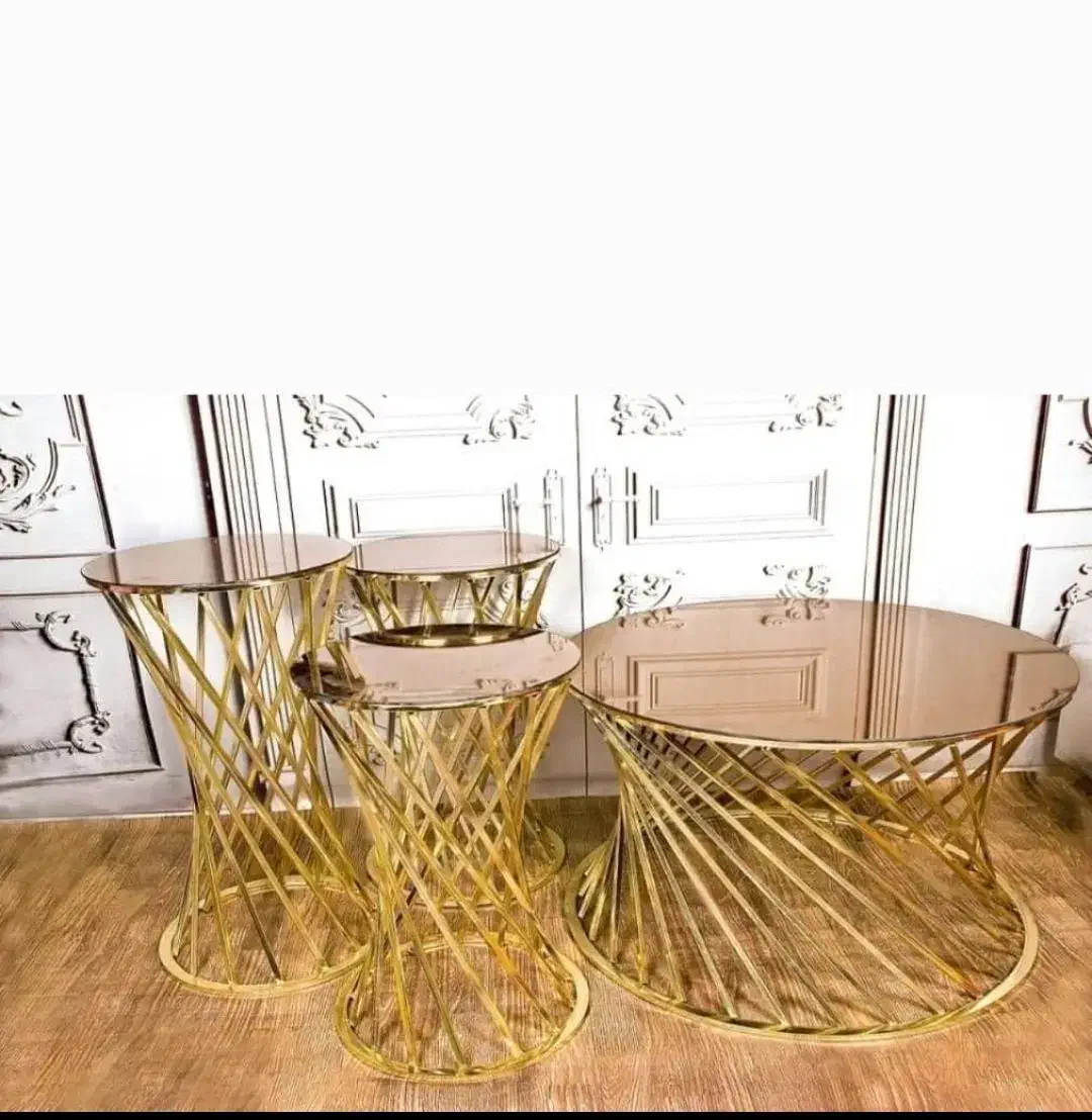 میزعسلی و جلو مبلی دکوری پایه فلزی|مبلمان خانگی و میز عسلی|نورآباد, |دیوار