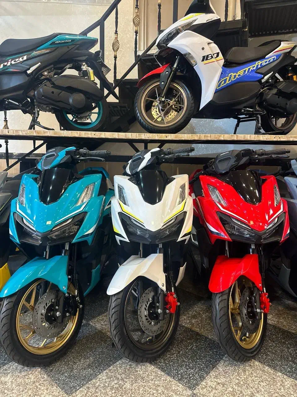 واریو۱۸۰ سیسی نیکتاز جفت داقساطی(کلیک ایروکس)|موتورسیکلت|ثمرین, |دیوار