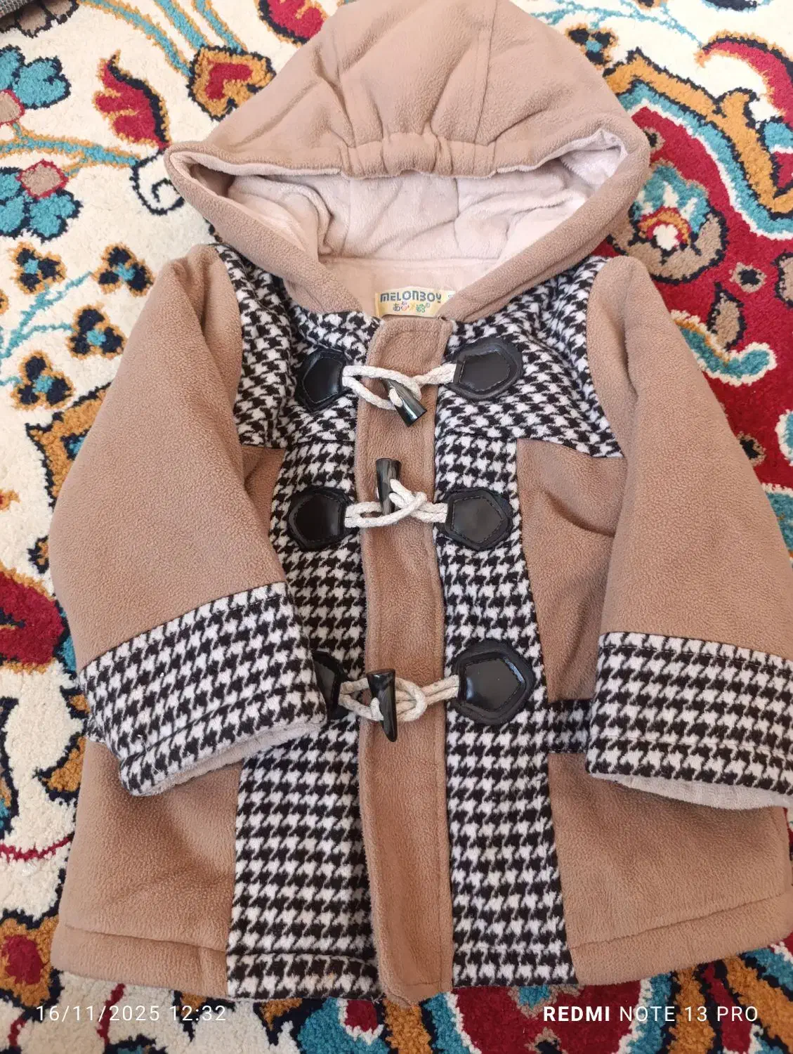 کاپشن دخترانه و پسرانه مارک خارجی|کفش و لباس بچه|خرمآباد, |دیوار