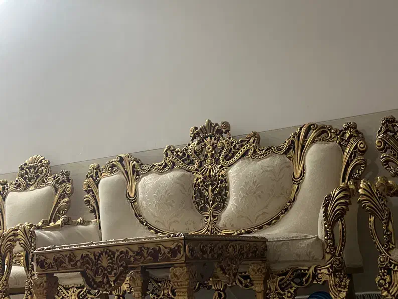 مبل استیل تمام چوب راش|مبلمان خانگی و میز عسلی|یزد, |دیوار