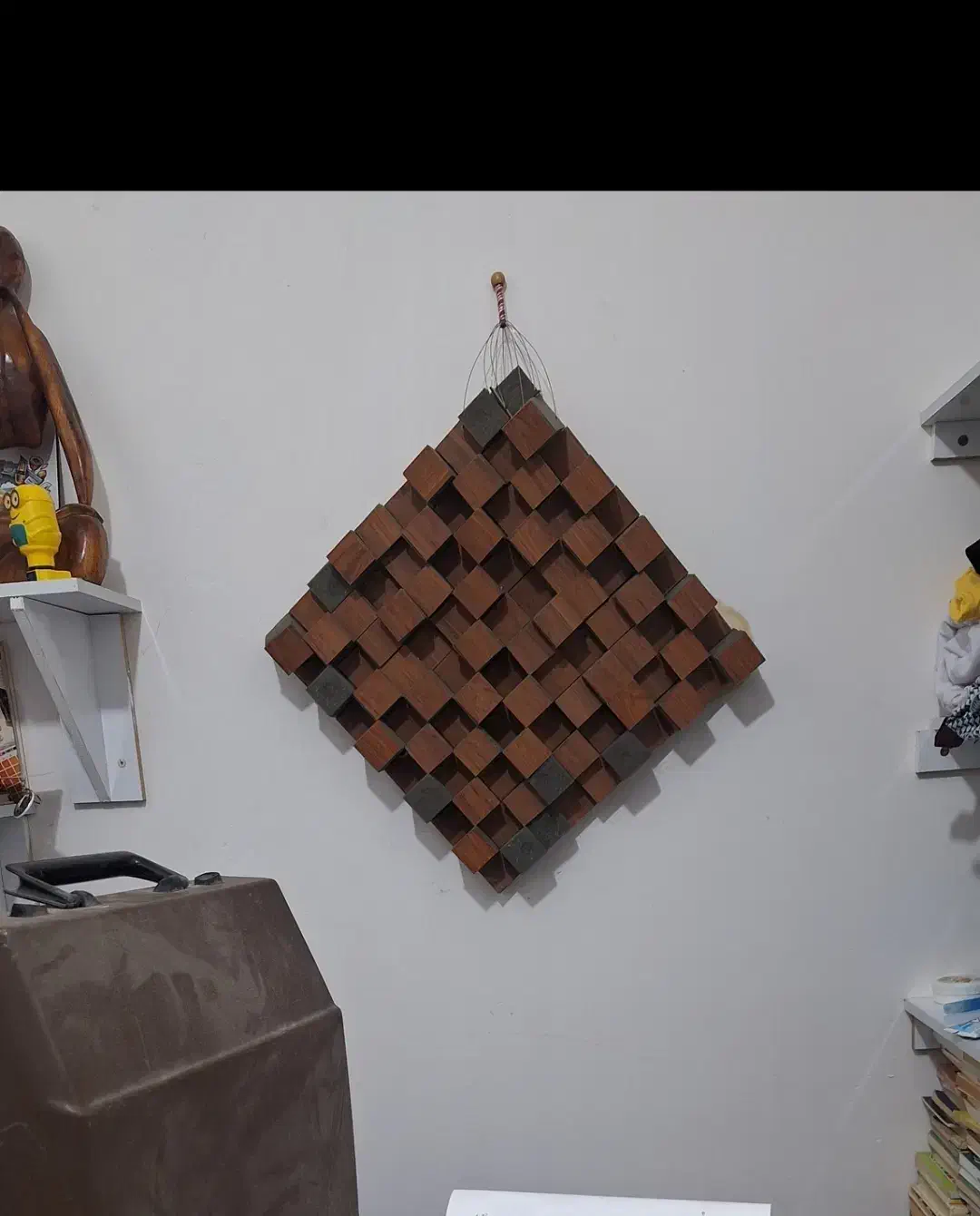 ماشین تاپ و عایق صدا|کلکسیون اشیاء عتیقه|کلاله, |دیوار