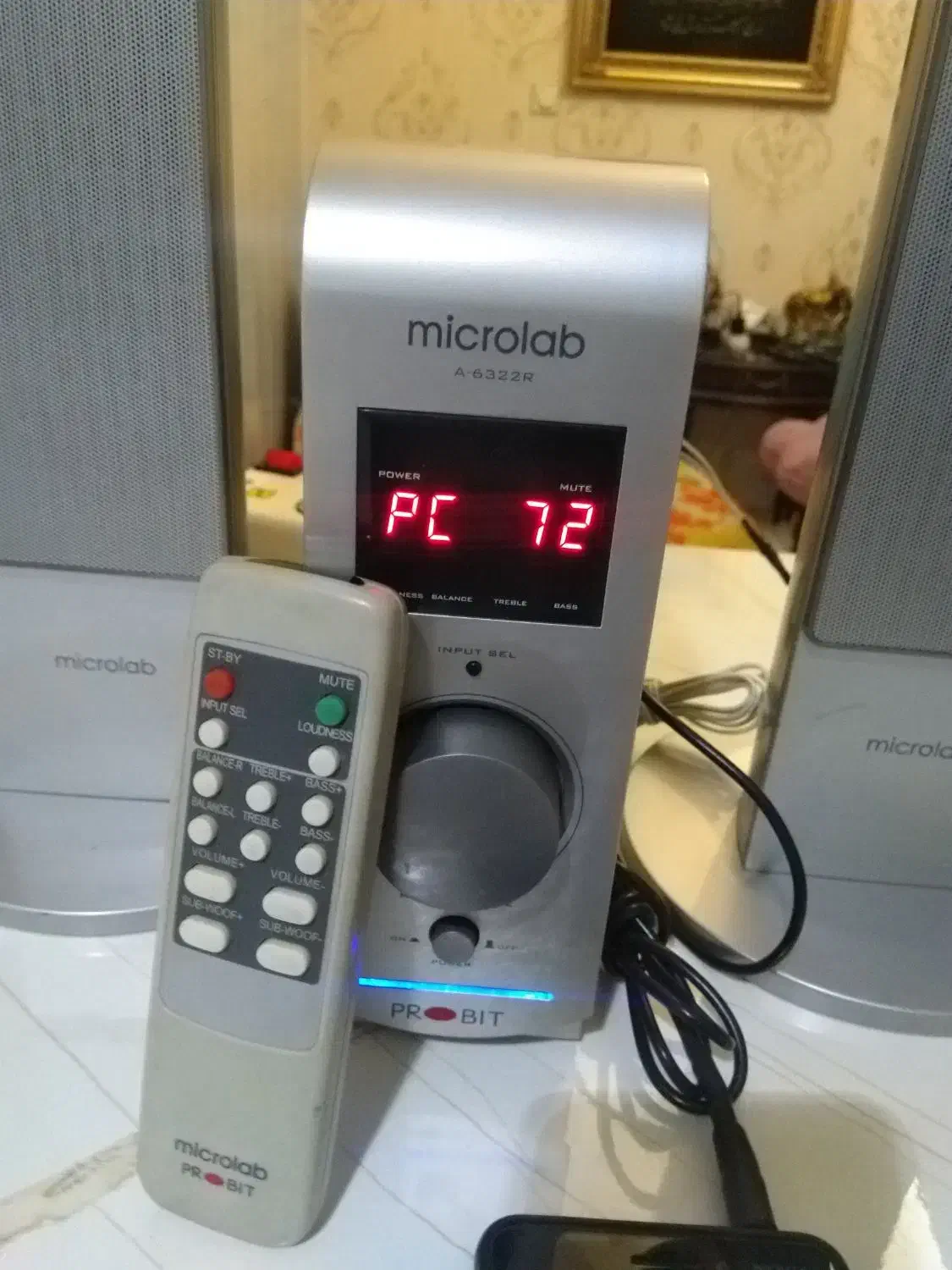 اسپیکر ۴ تکه میکرولب نو|سیستم صوتی خانگی|تهران, ستارخان|دیوار