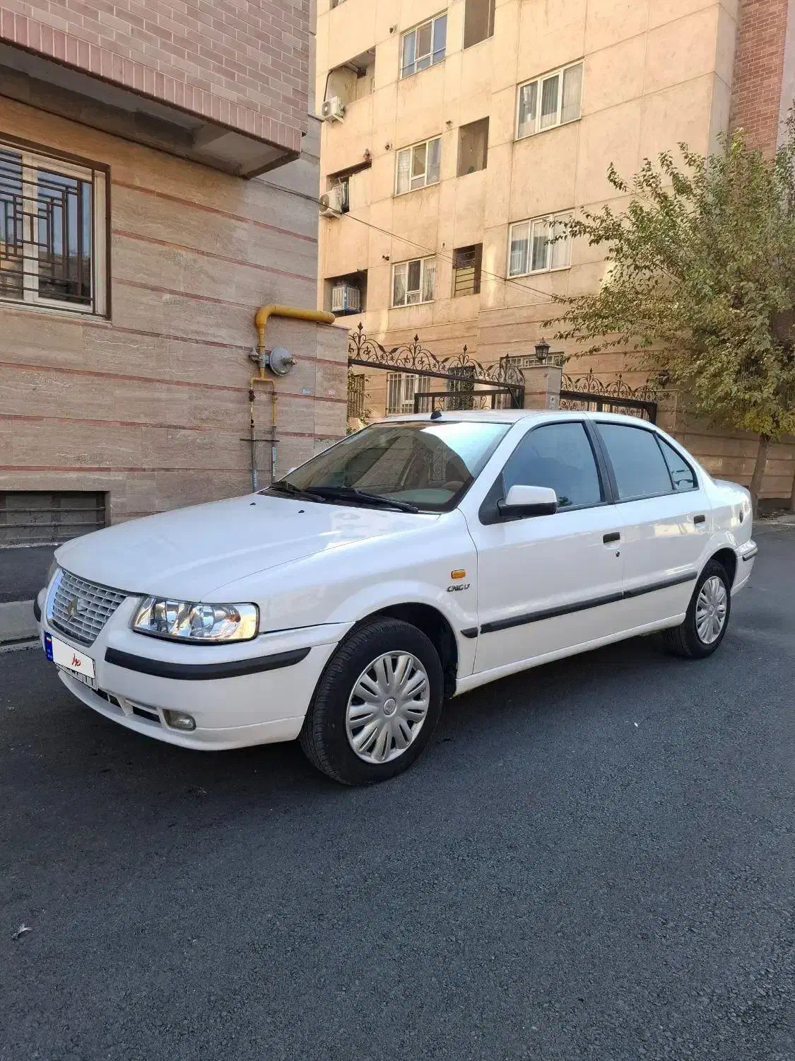 سمند سفید مدل 96 دوگانه کار خونه|خودرو سواری و وانت|کرج, کیانمهر|دیوار