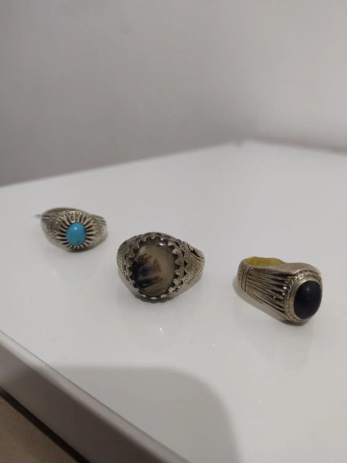 انگشتر یاقوت شجر  فیروزه|جواهرات|خمینی‌شهر, |دیوار