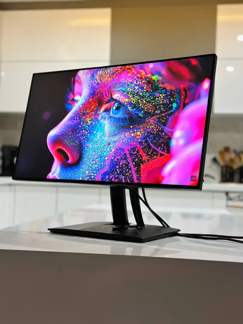 مانیتور ویوسونیک IPS VP2468 سایز 24 اینچ|قطعات و لوازم جانبی رایانه|همدان, |دیوار