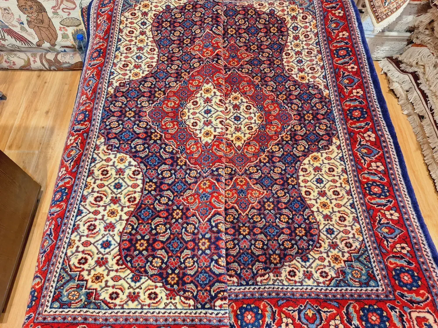 جفت ذرع و نیم دستباف ساروق اراک|فرش|تهران, اکباتان|دیوار