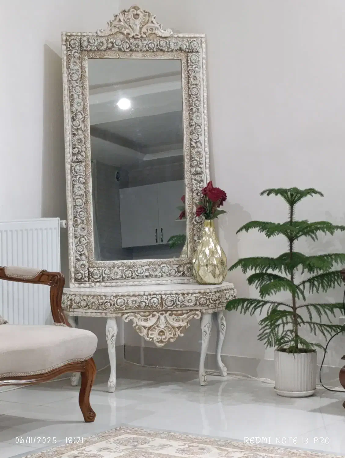 آیینه|مبلمان خانگی و میز عسلی|ایلام, |دیوار