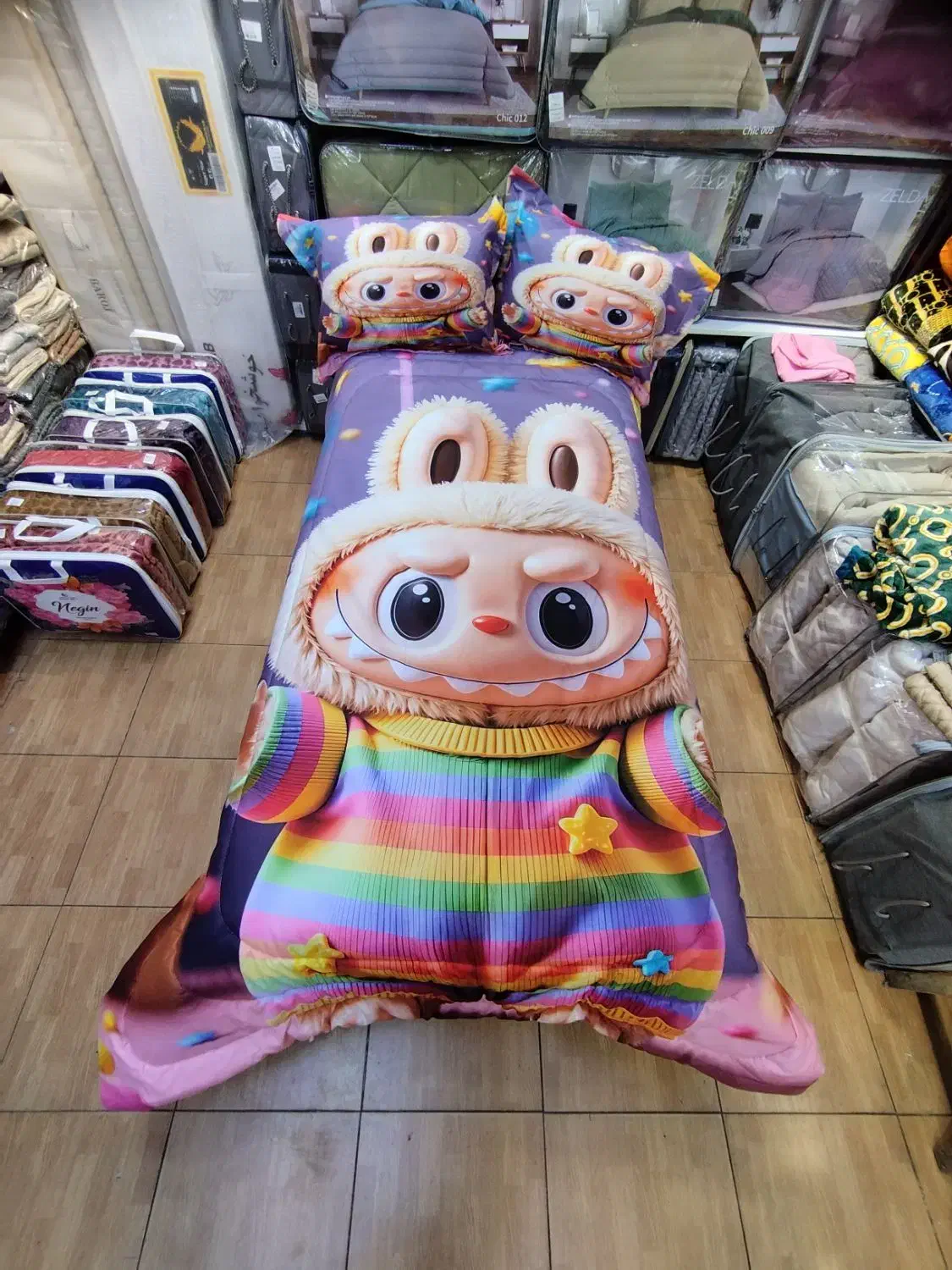 فروش روتختی لبوبو تم سوپرایز شانل مخمل ترک|سرویس روتختی|اهواز, گلستان|دیوار