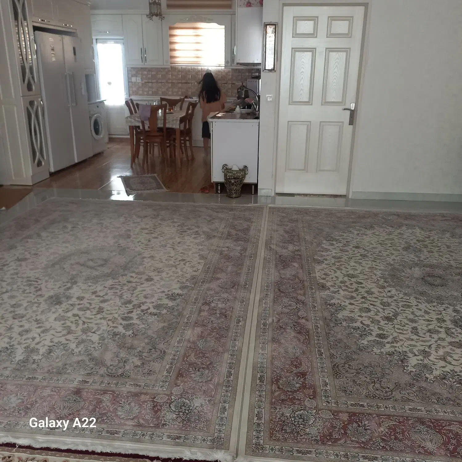 فرش ماشینی یه جفت ۹متری|فرش|میانه, |دیوار