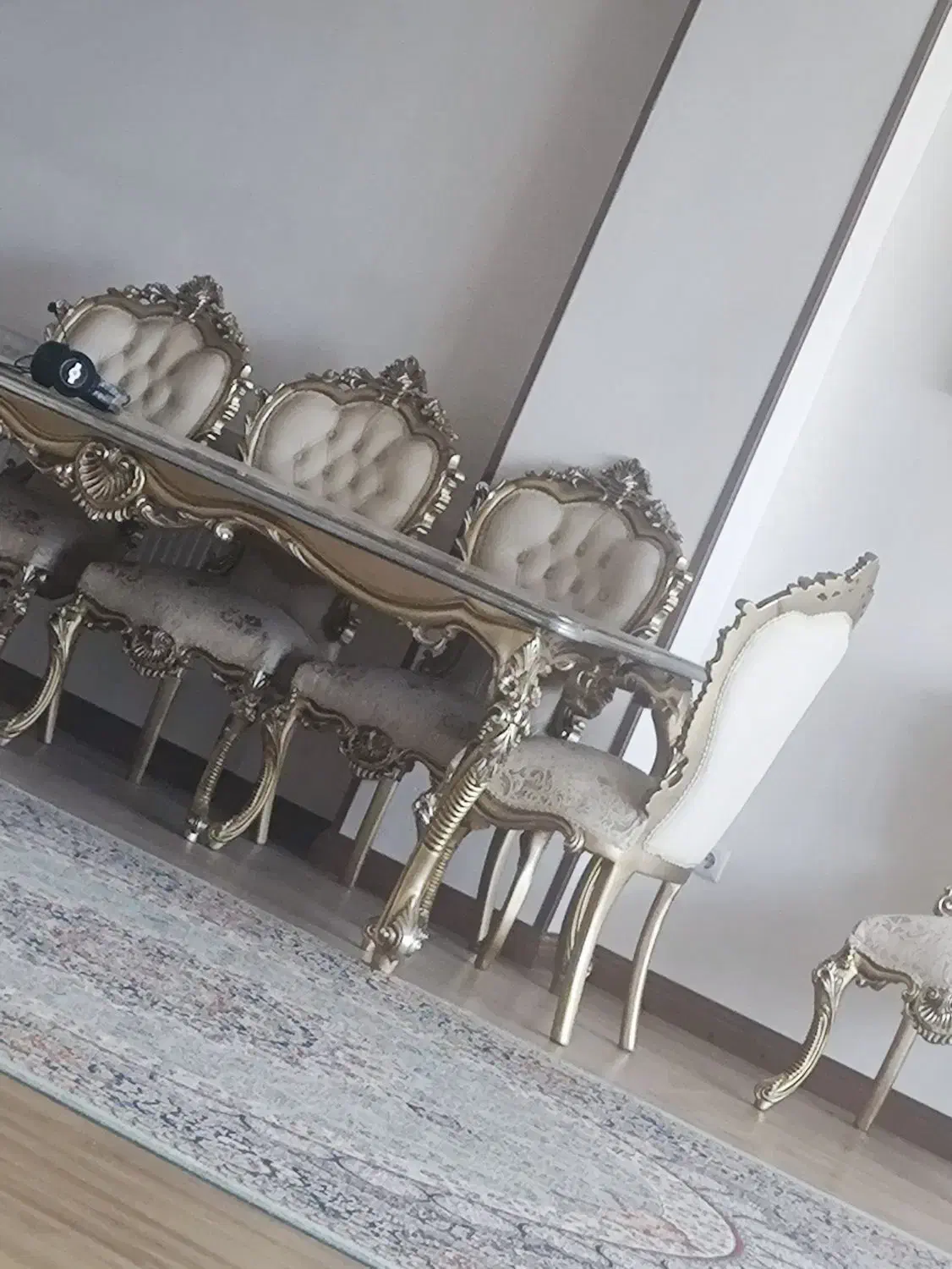 صندلی و میز غذاخوری ۸نفره|میز و صندلی غذاخوری|اردبیل, |دیوار