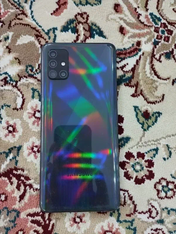 گوشی A51 مشکی ۱۲۸/۶ به شرط تست|موبایل|مشهد, گلشور|دیوار