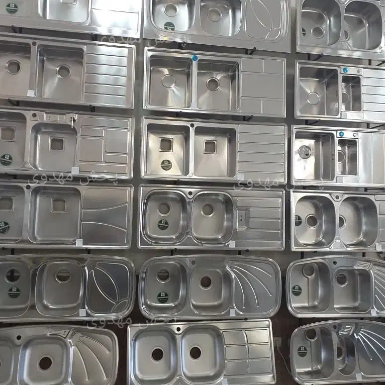 سینک استیل سایز  (ورق نگیر 304 ظرفشویی) کد ۵۰۶|مصالح و تجهیزات ساختمان|تبریز, |دیوار