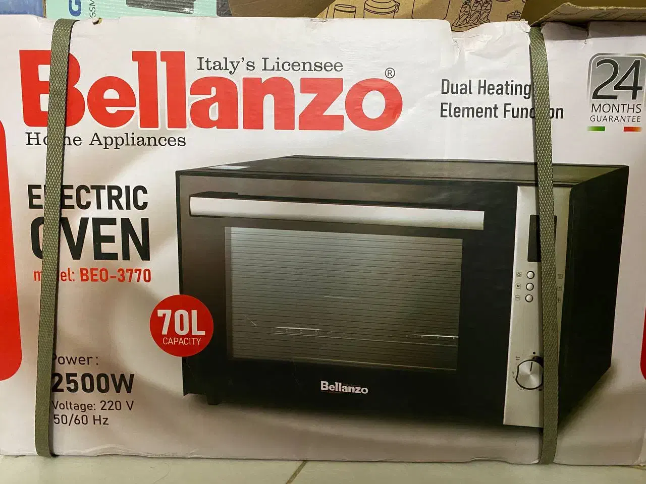 مینی فر 70 لیتر بلانزو BEO-3770|اجاق گاز و لوازم برقی پخت‌وپز|بابل, |دیوار