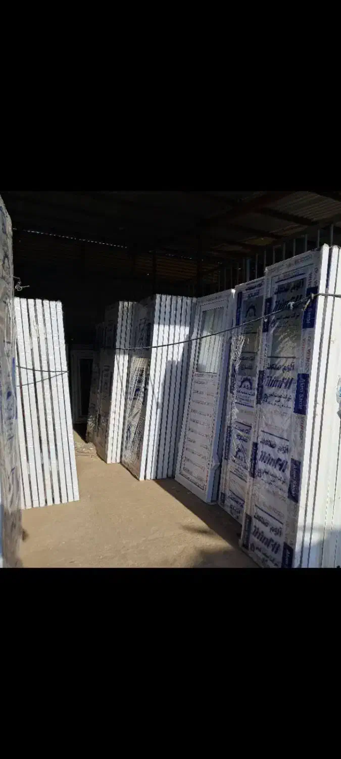 درب و پنجره پی وی سی pvc|مصالح و تجهیزات ساختمان|ساری, |دیوار