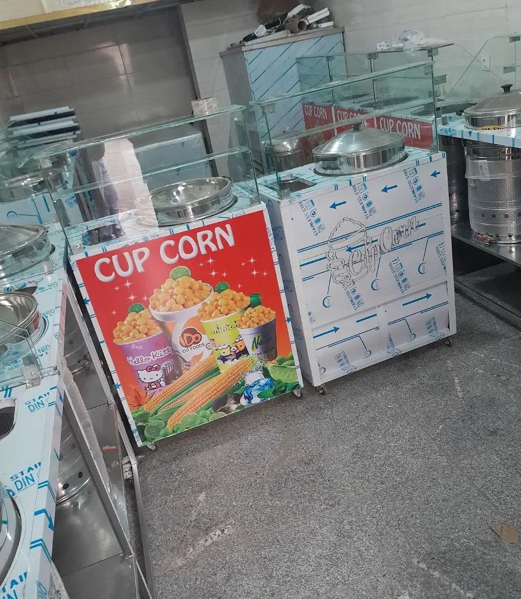 ذرت باقالی منقلی لبو فر ساندویچ بلالی پیتزایی گرم|کافی‌شاپ و رستوران|رشت, شهرک قدس|دیوار