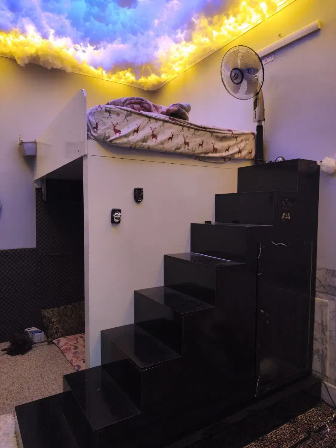 تخت دونفره نو جوان|تخت و سرویس خواب|زاهدان, |دیوار