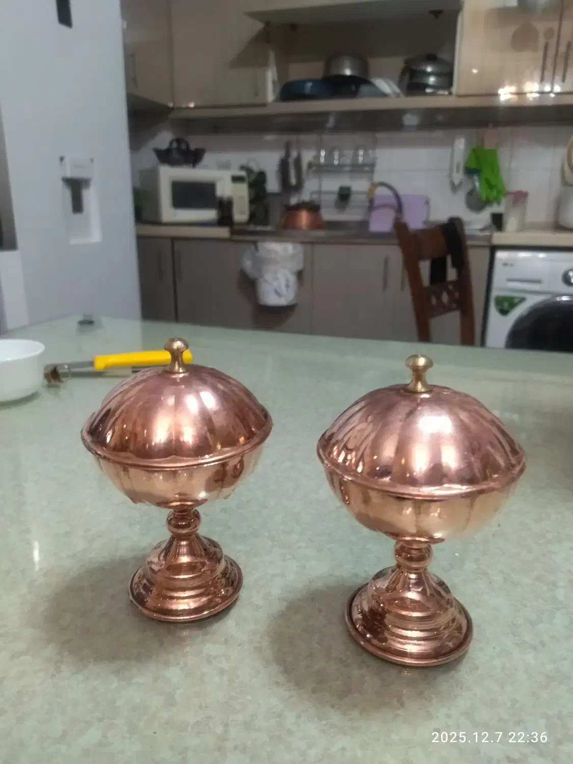 قندان مسی درب دارهر عدد ۲۵۰|صنایع دستی و سایر لوازم تزئینی|اندیشه, اندیشه فاز ۳|دیوار