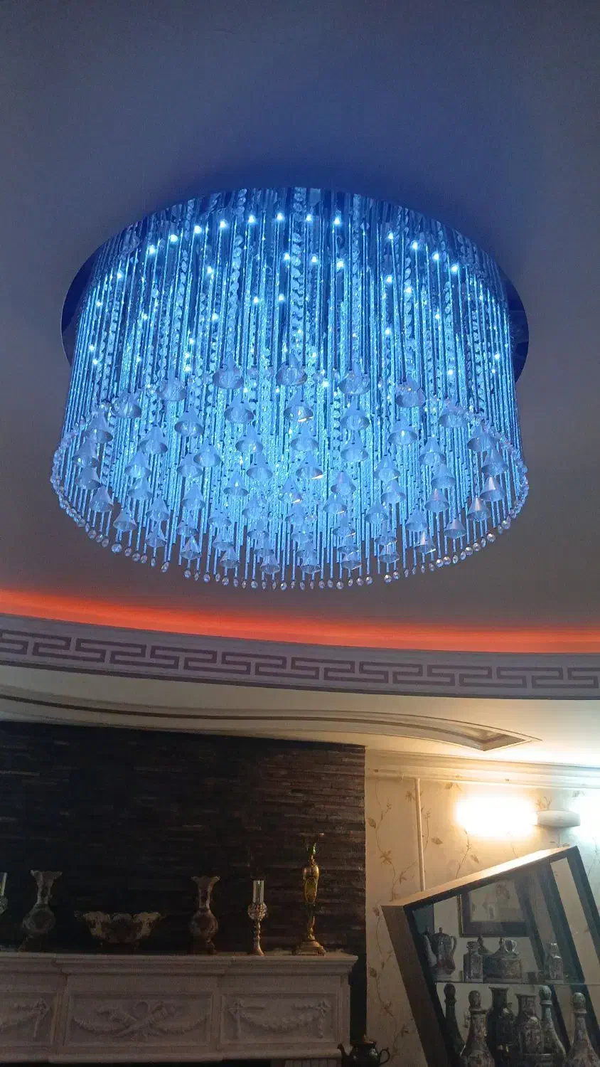 لوستر سقفی|لوستر و چراغ آویز|قزوین, |دیوار