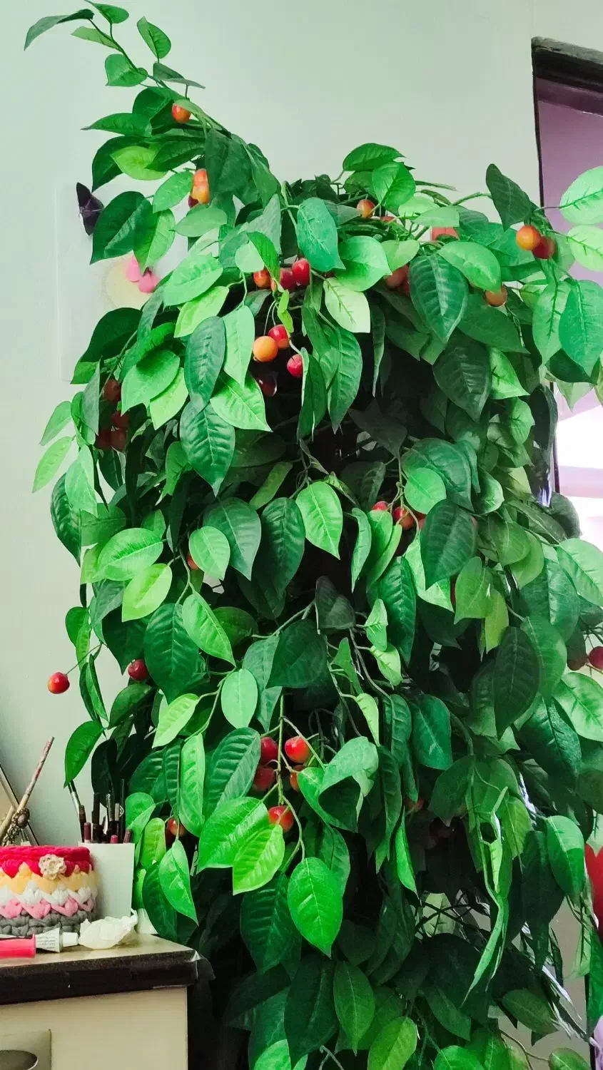 درختچه مصنوعی گیلاس|گل مصنوعی|شاهینشهر, مخابرات (شهید بهشتی)|دیوار