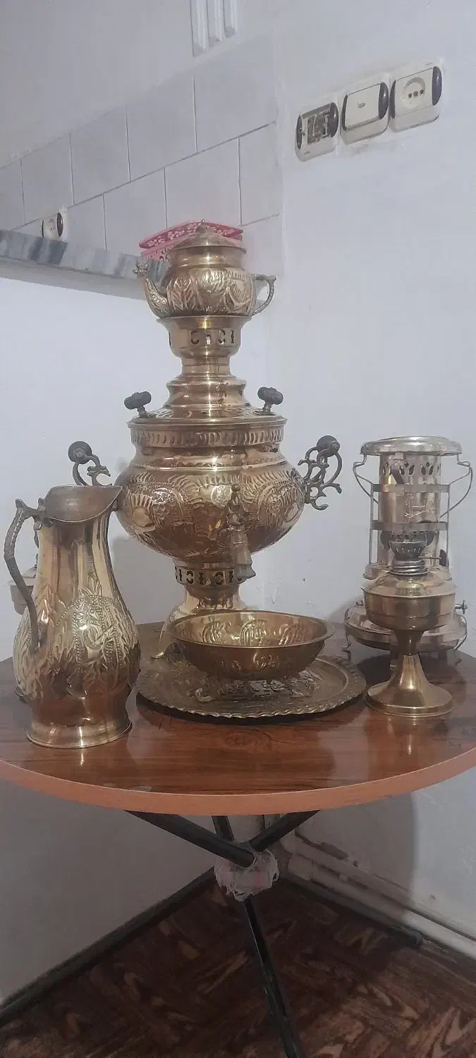 اینه شمدون و سرویس سماور|آینه|اردبیل, |دیوار