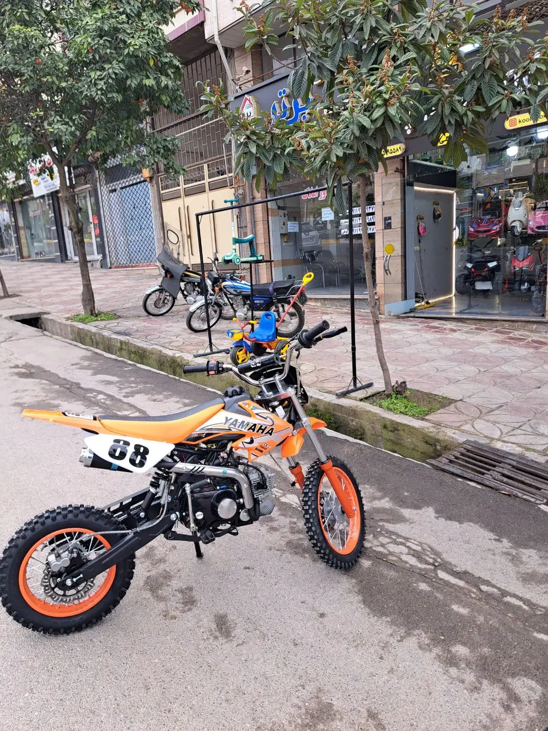 مینی کراس ۱۲۵ سی سی بنزینی صفر|موتورسیکلت|مینودشت, |دیوار