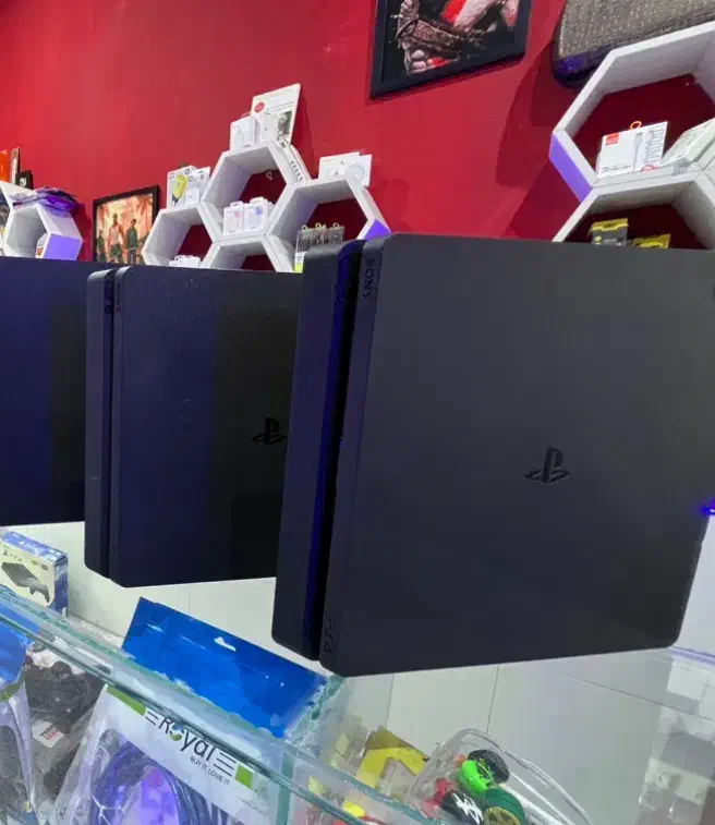 سونی ps4 اسلیم ۱ترابایت کپیخور فول گیم|کنسول، بازی ویدئویی و آنلاین|آمل, |دیوار