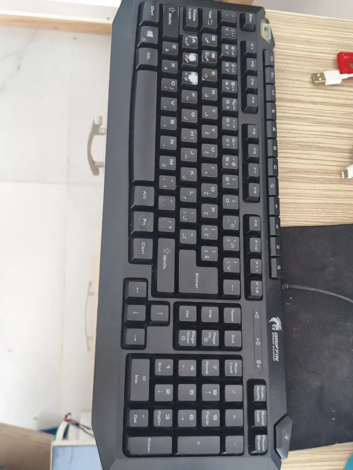 دوتا کیبورد گیمینگ با نور RGB و رقص نور|قطعات و لوازم جانبی رایانه|ارومیه, |دیوار